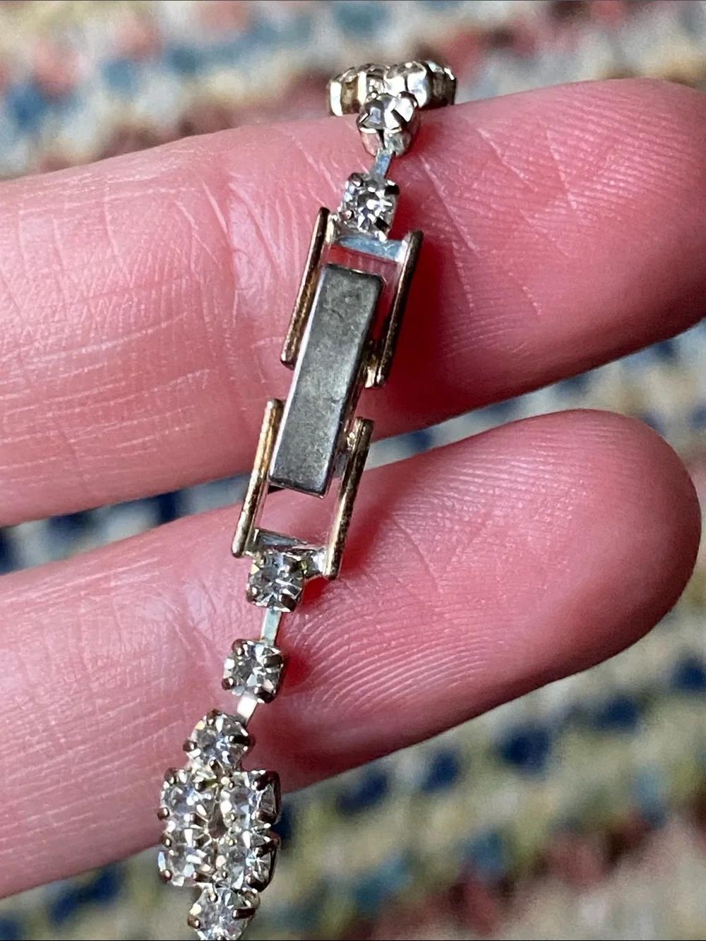 Vintage rhinestone bracelet